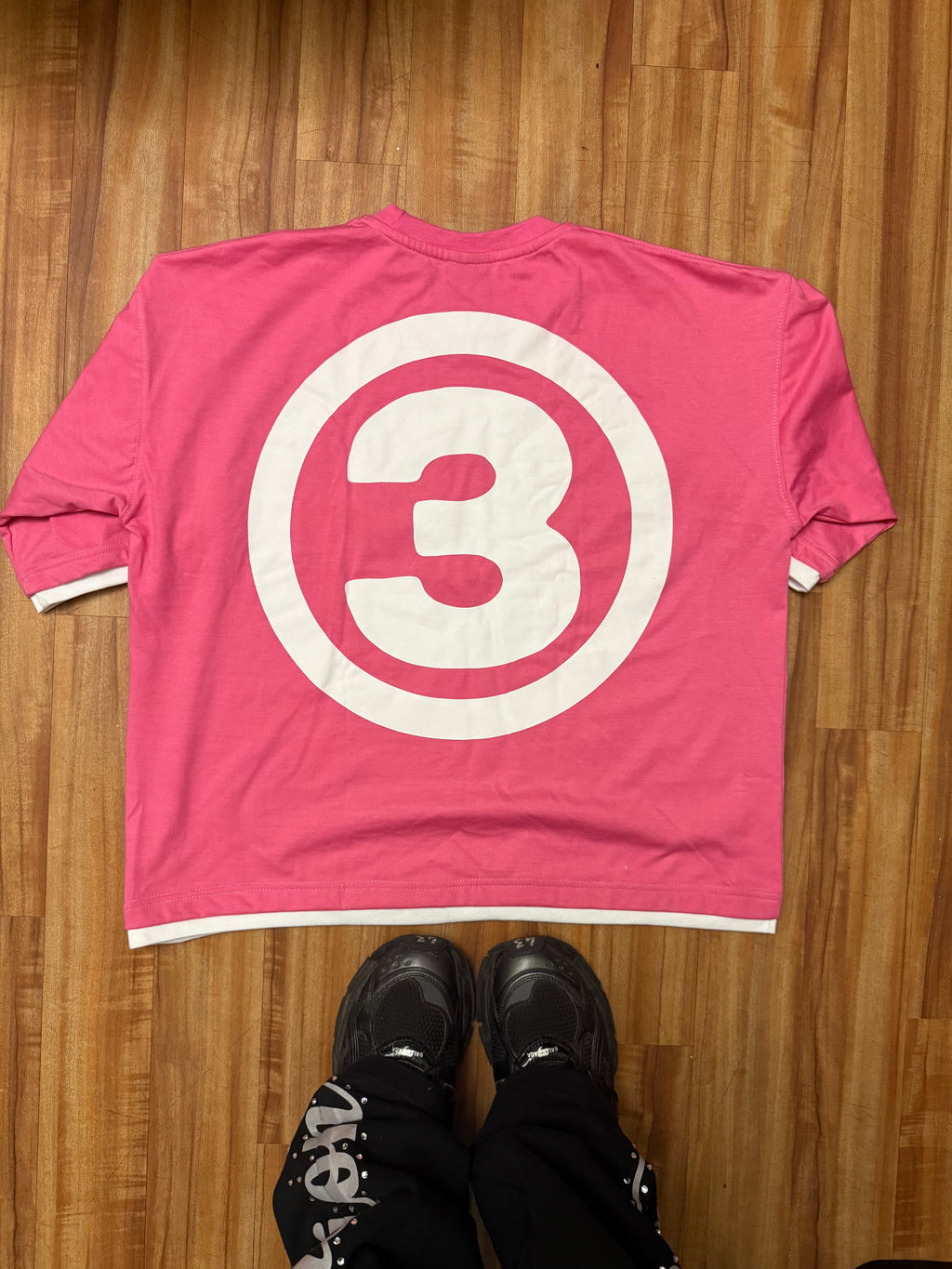 HOT PINK "JESUS" TEE