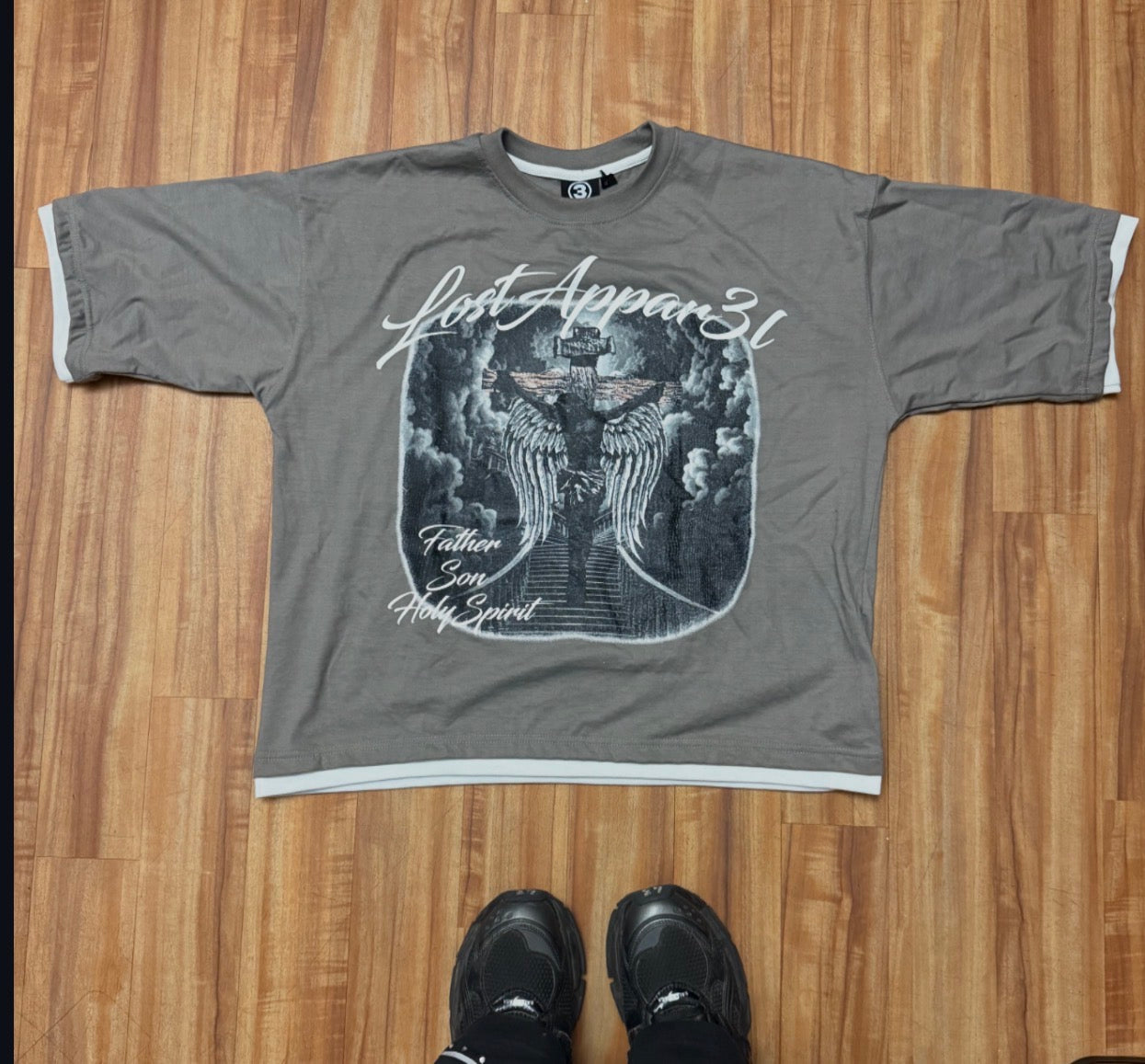 WOLF GREY "JESUS" TEE